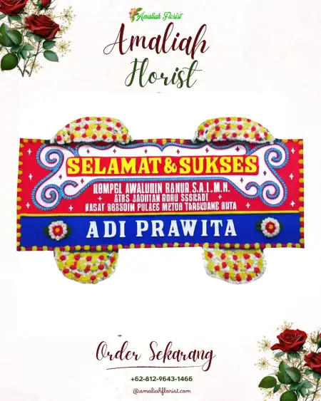 Papan Bunga Ucapan Selamat San Antonio Pik 2